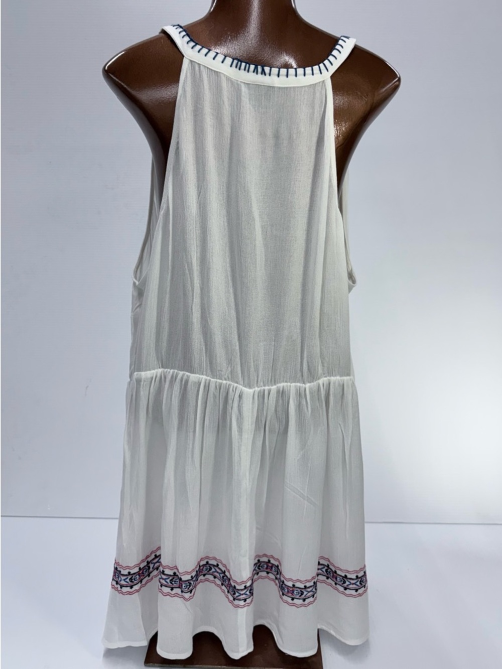 Torrid Boho Babydoll Dress Size 3 3X Embroidered Cottagecore Festival - Picture 4 of 7